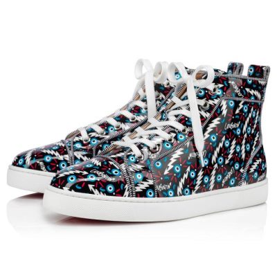 Zapatillas Louis Orlato Christian Louboutin Hombre - Negros - 3195015CM53